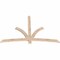 Ekena Millwork Davenport Smooth Timber Gable Bracket, Douglas Fir, 72"W x 48"H x 1 1/2"D x 3 1/2"F, 16/12 Pitch GBW072X48X0204DAV00SDF - alternate 2